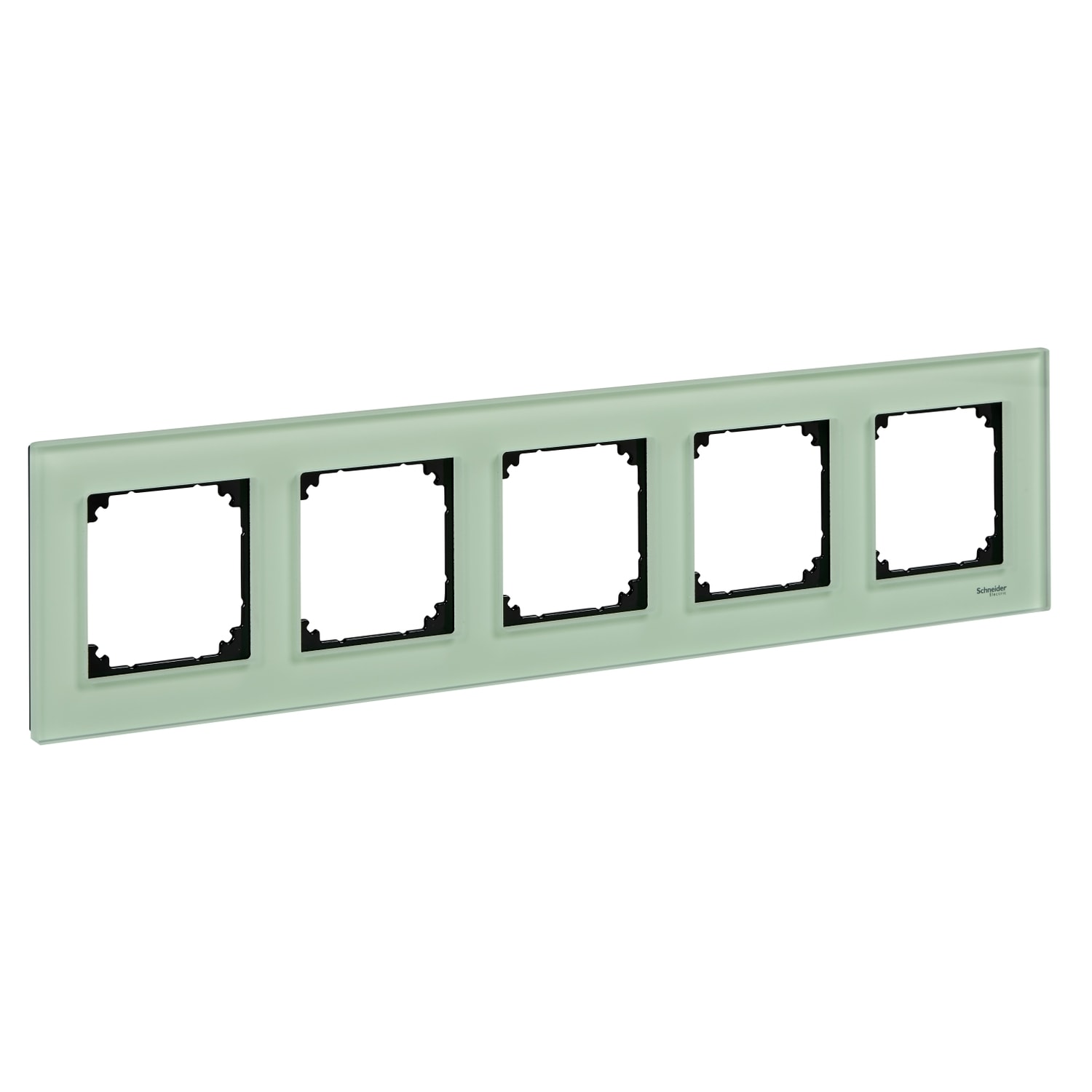 SCHNEIDER ELECTRIC - Cornice M-Elegance, quintupla, vetro, ve