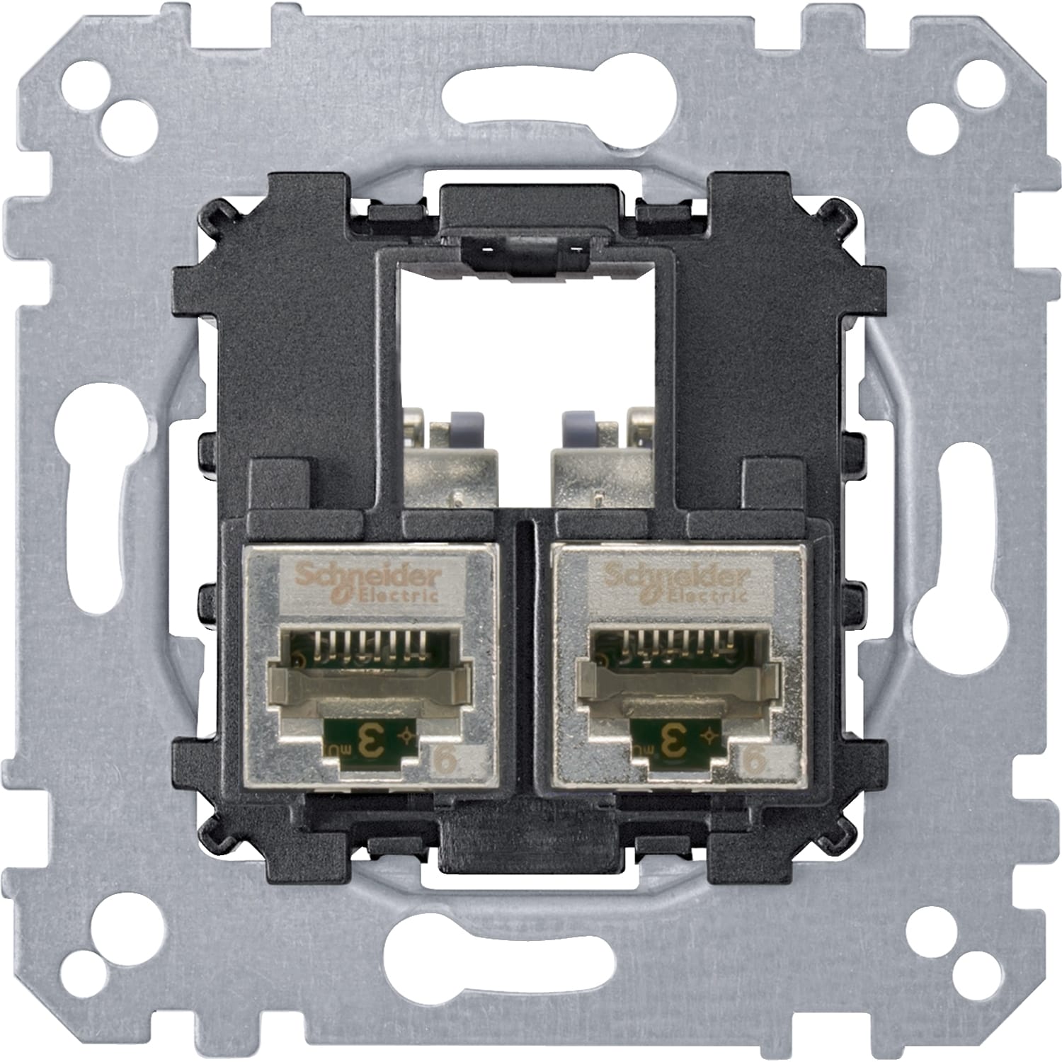 SCHNEIDER ELECTRIC - PRESA RJ45 DOPPIA Cat5 UTP S-One