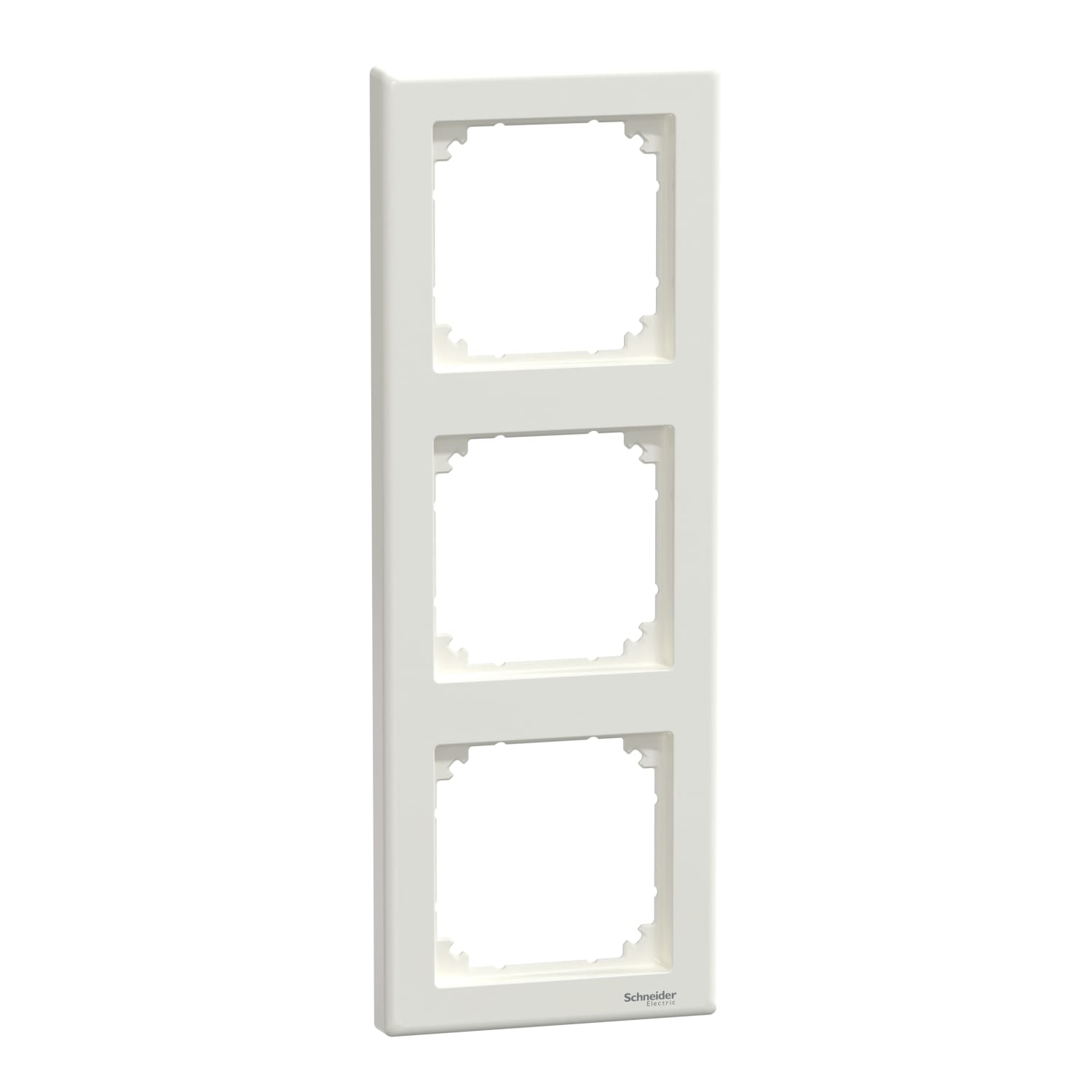 SCHNEIDER ELECTRIC - Cornice Serie civile, SpaceLogic KNX, Interruttori Merten System M, M_SMART Bianco Brillante Tripla