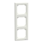 SCHNEIDER ELECTRIC - Cornice Serie civile, SpaceLogic KNX, Interruttori Merten System M, M_SMART Bianco Brillante Tripla