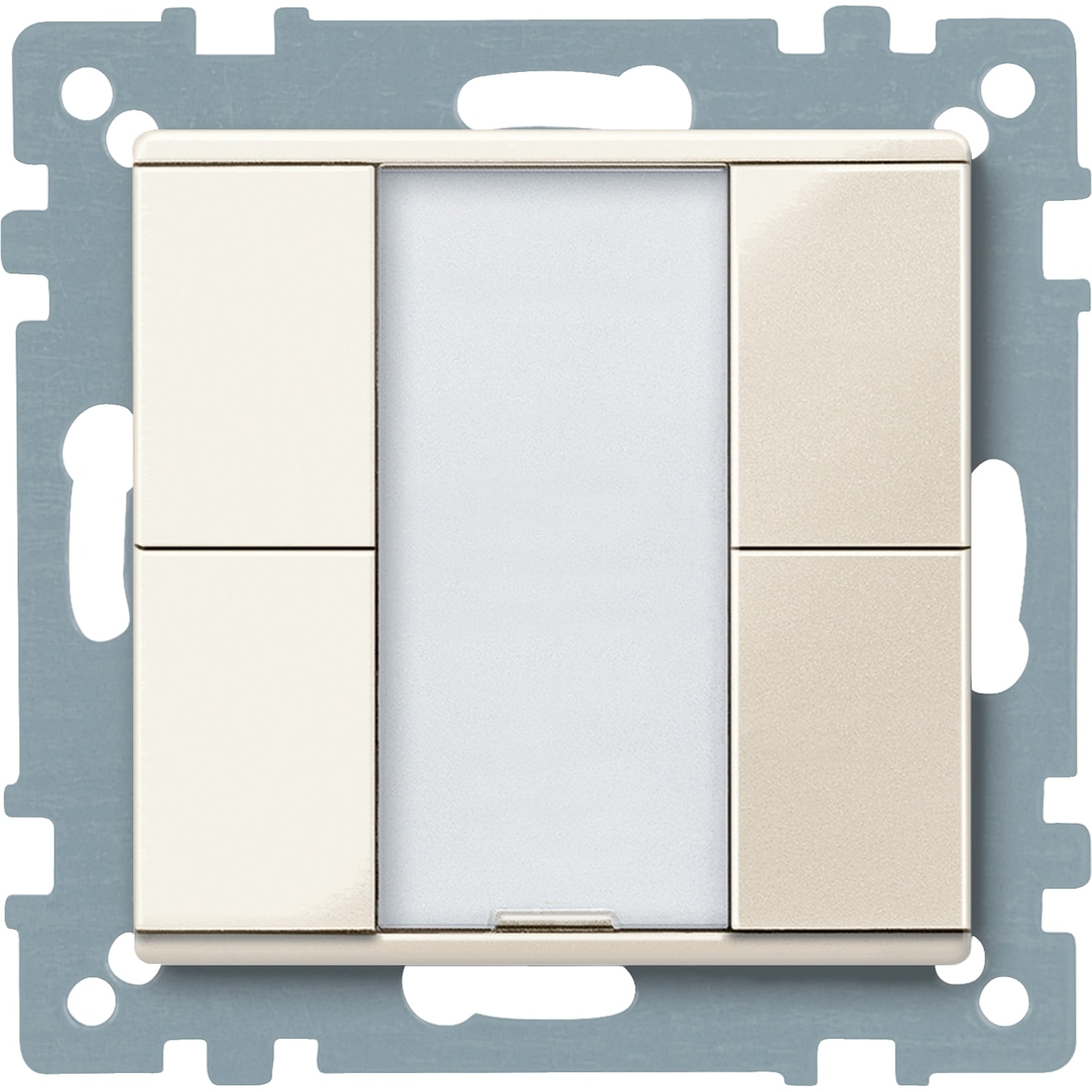 SCHNEIDER ELECTRIC - Pulsantiera multifunzione doppia plus, bianco, SystemM