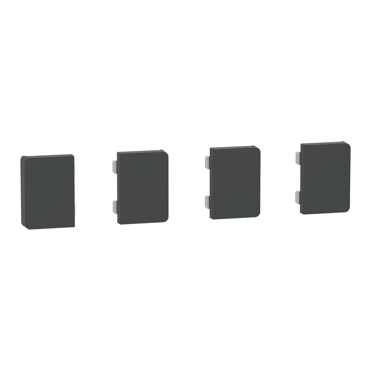 SCHNEIDER ELECTRIC - 4 Pulsanti Small Push Button KNX Antracite