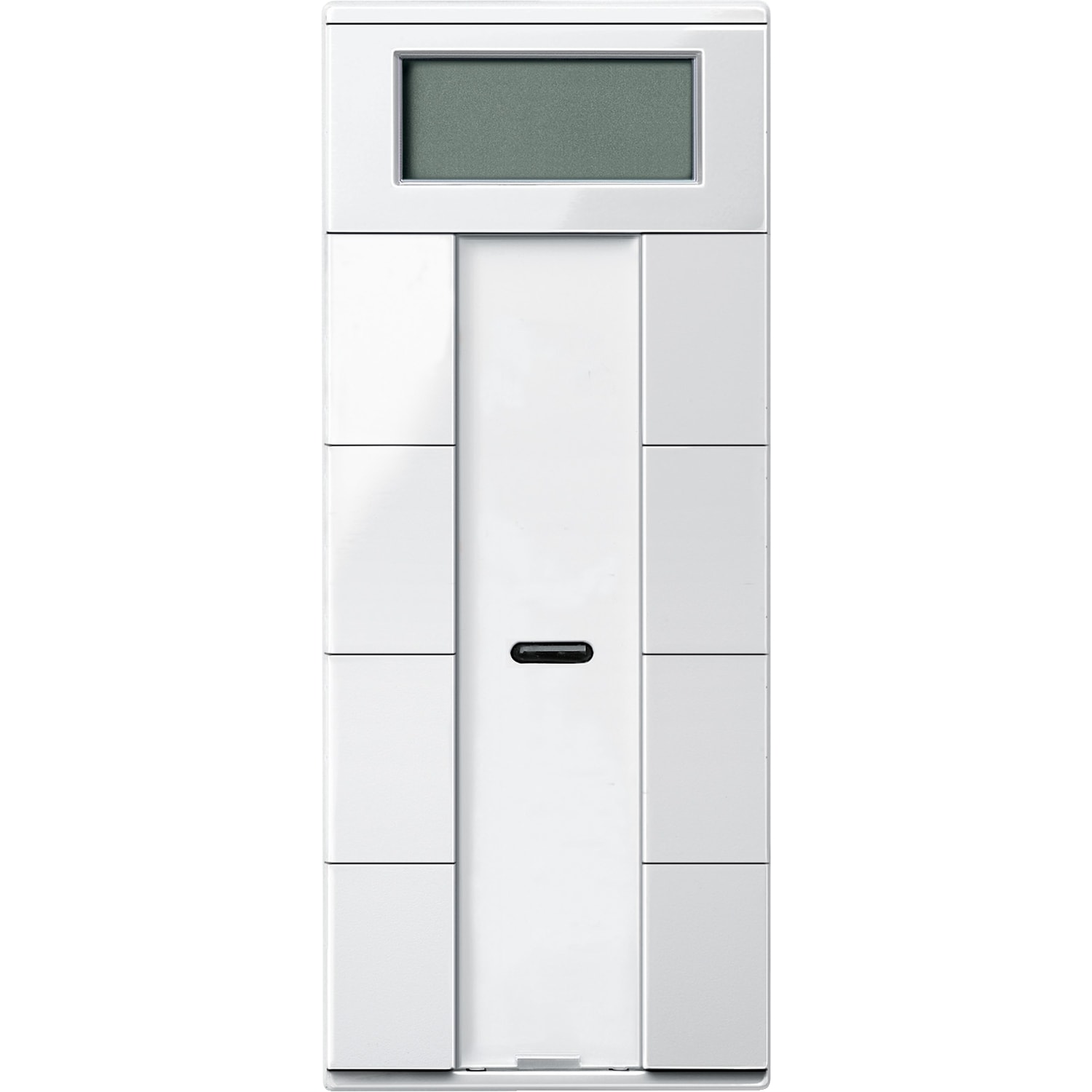 SCHNEIDER ELECTRIC - Pulsantiera multifunzione quadrupla con unità controllo T ambiente bianco pol SM