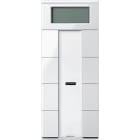 SCHNEIDER ELECTRIC - Pulsantiera multifunzione quadrupla con unità controllo T ambiente bianco pol SM