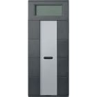 SCHNEIDER ELECTRIC - Pulsantiera multifunzione quadrupla con unità controllo T ambiente antracite SM