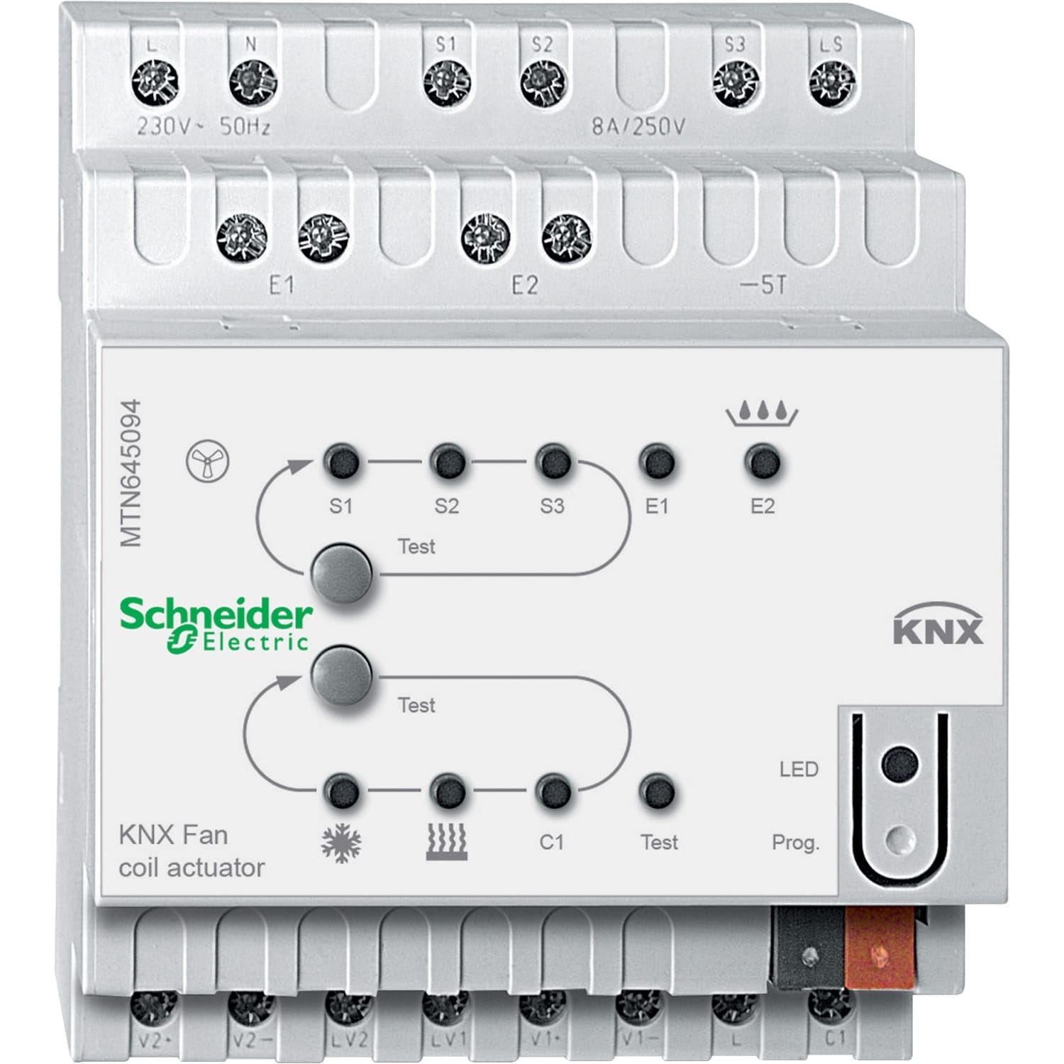 SCHNEIDER ELECTRIC - Attuatore fan coil REG-K