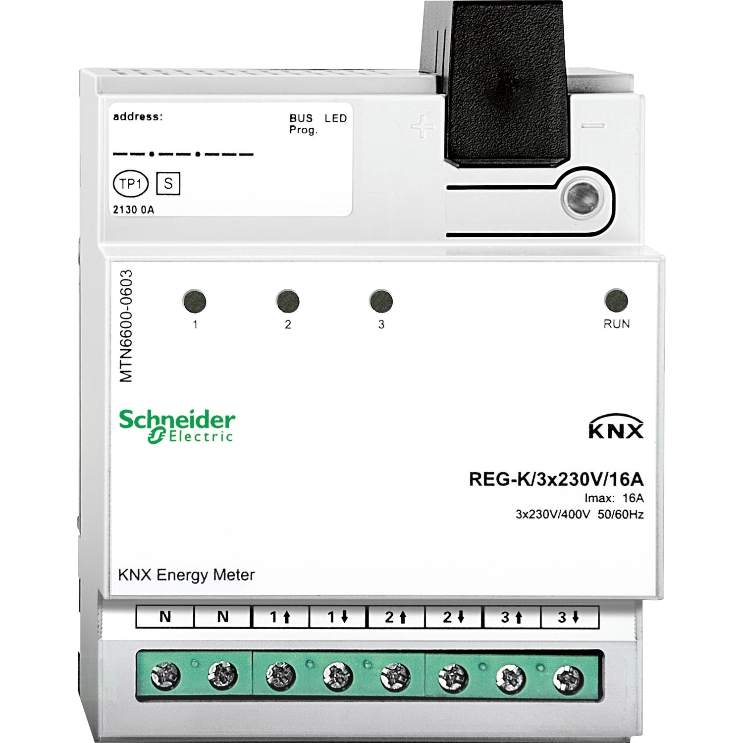 SCHNEIDER ELECTRIC - KNX Energy Meter REG-K/3x230 V/16 A