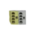 SCHNEIDER ELECTRIC - Morsetto di collegamento bus giallo/bianco