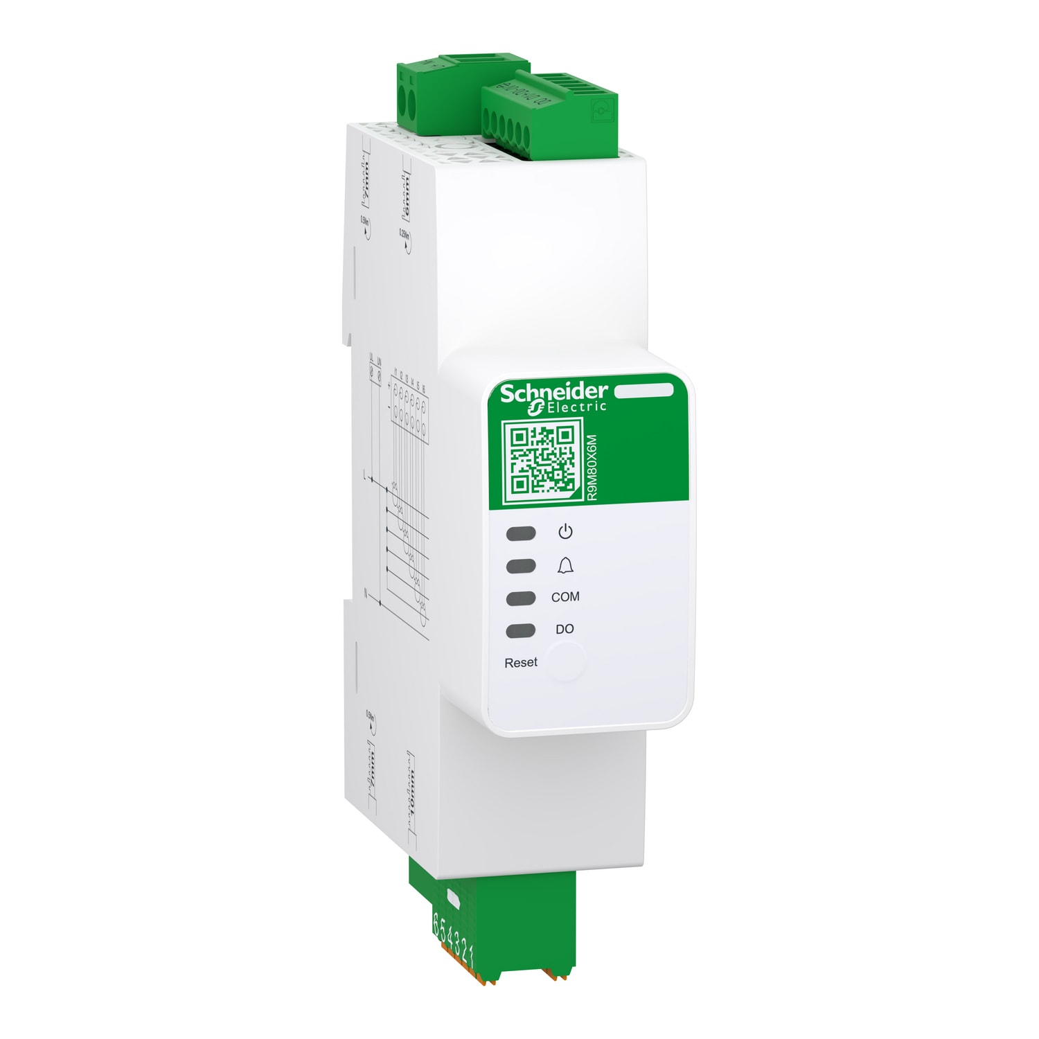 SCHNEIDER ELECTRIC - Energy Meter Resi9, 80A, 6 canali LN, Modbus