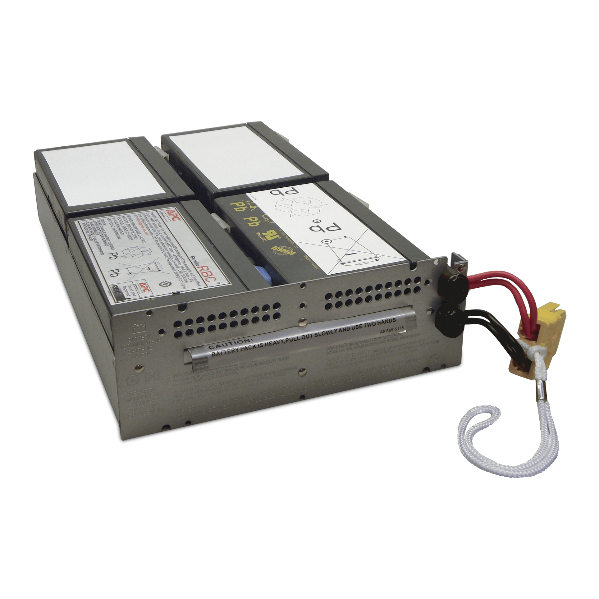 SCHNEIDER ELECTRIC - Cartuccia batteria di ricambio APC n. 133 con 2 anni di garanzia