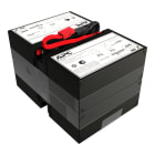 SCHNEIDER ELECTRIC - Cartuccia batteria di ricambio APC, VRLA, 7 Ah, 48 V DC, garanzia di 2 anni