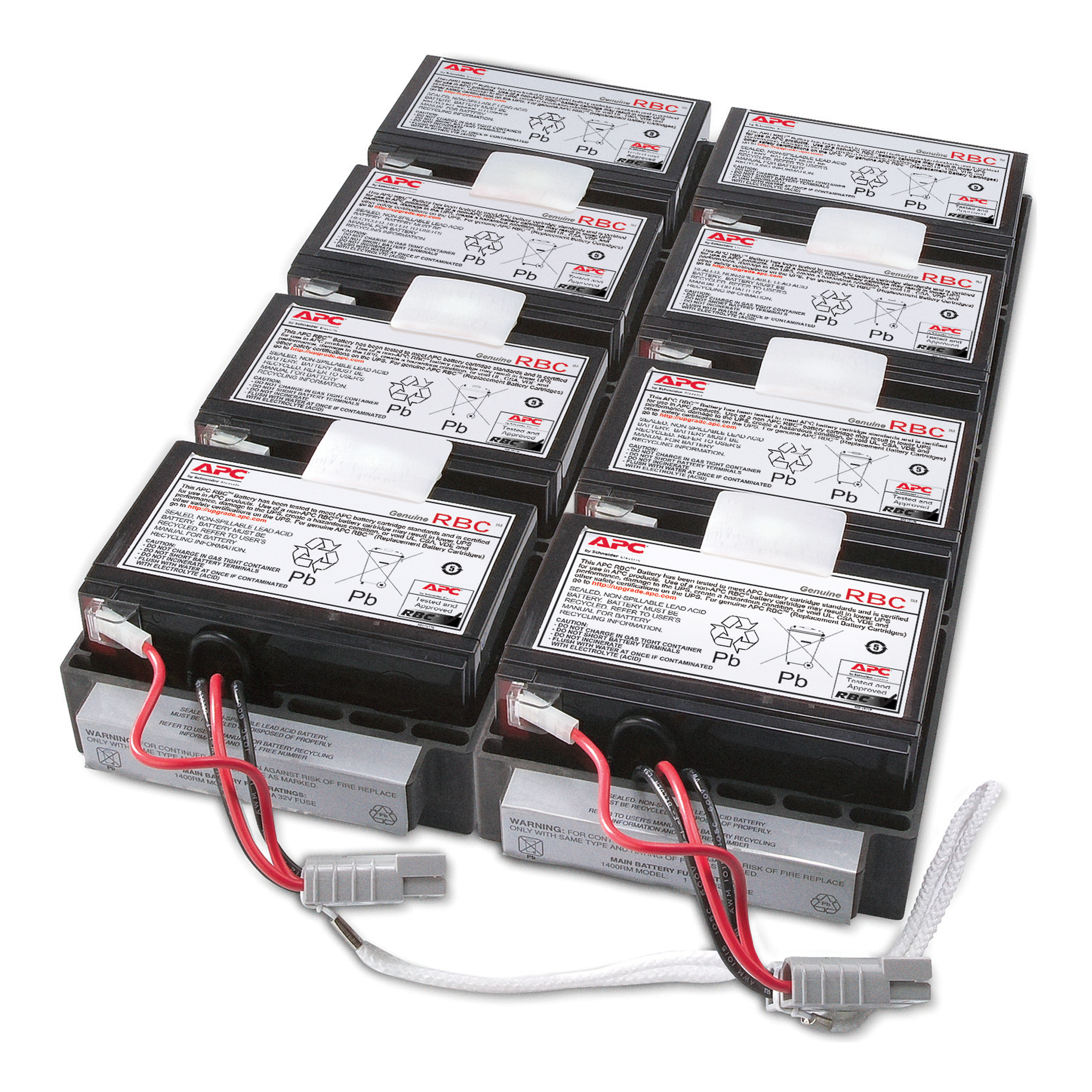 SCHNEIDER ELECTRIC - Cartuccia batteria di ricambio APC n. 26 con 2 anni di garanzia