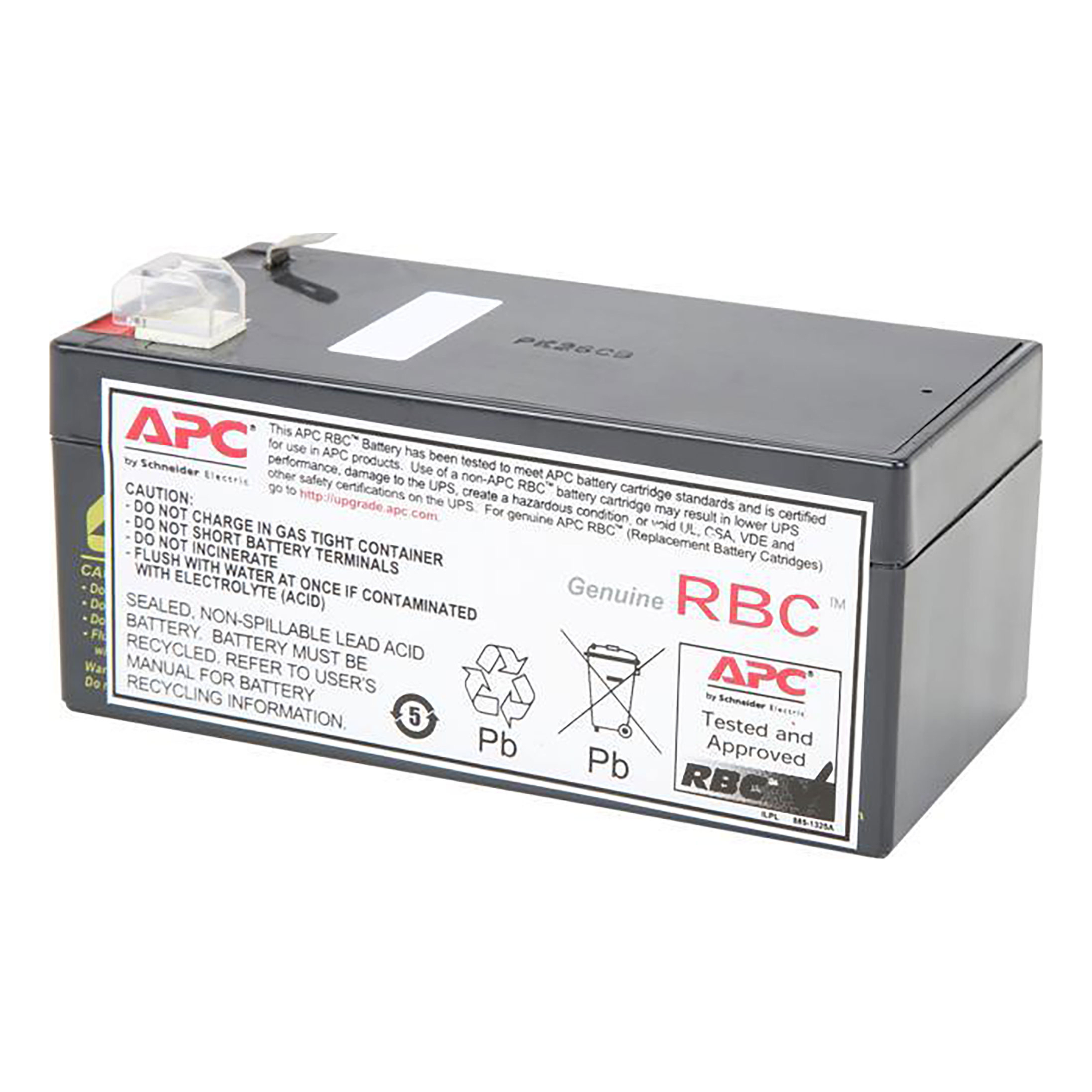 SCHNEIDER ELECTRIC - Cartuccia batteria di ricambio APC n. 35 con 2 anni di garanzia