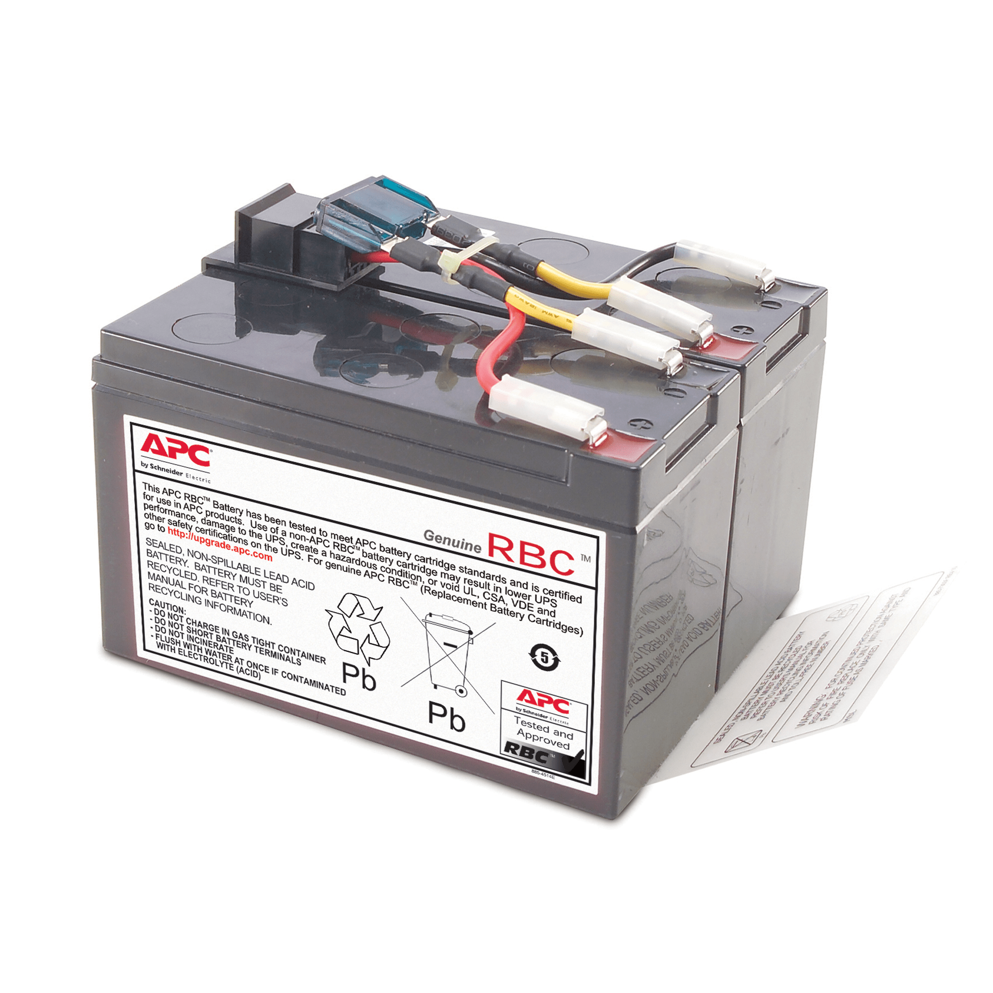 SCHNEIDER ELECTRIC - Cartuccia batteria di ricambio APC n. 48 con 2 anni di garanzia