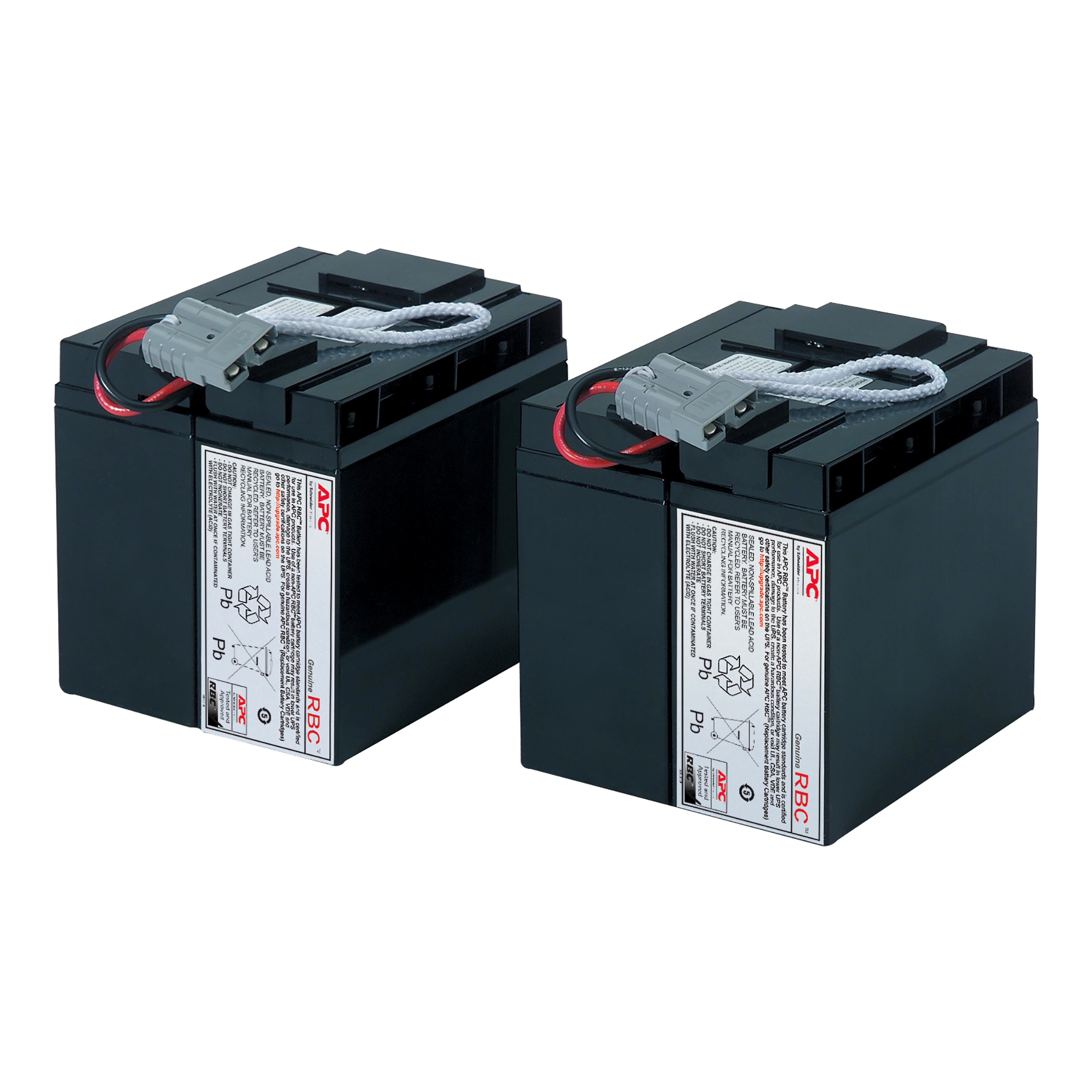 SCHNEIDER ELECTRIC - Cartuccia batteria di ricambio APC n. 55 con 2 anni di garanzia