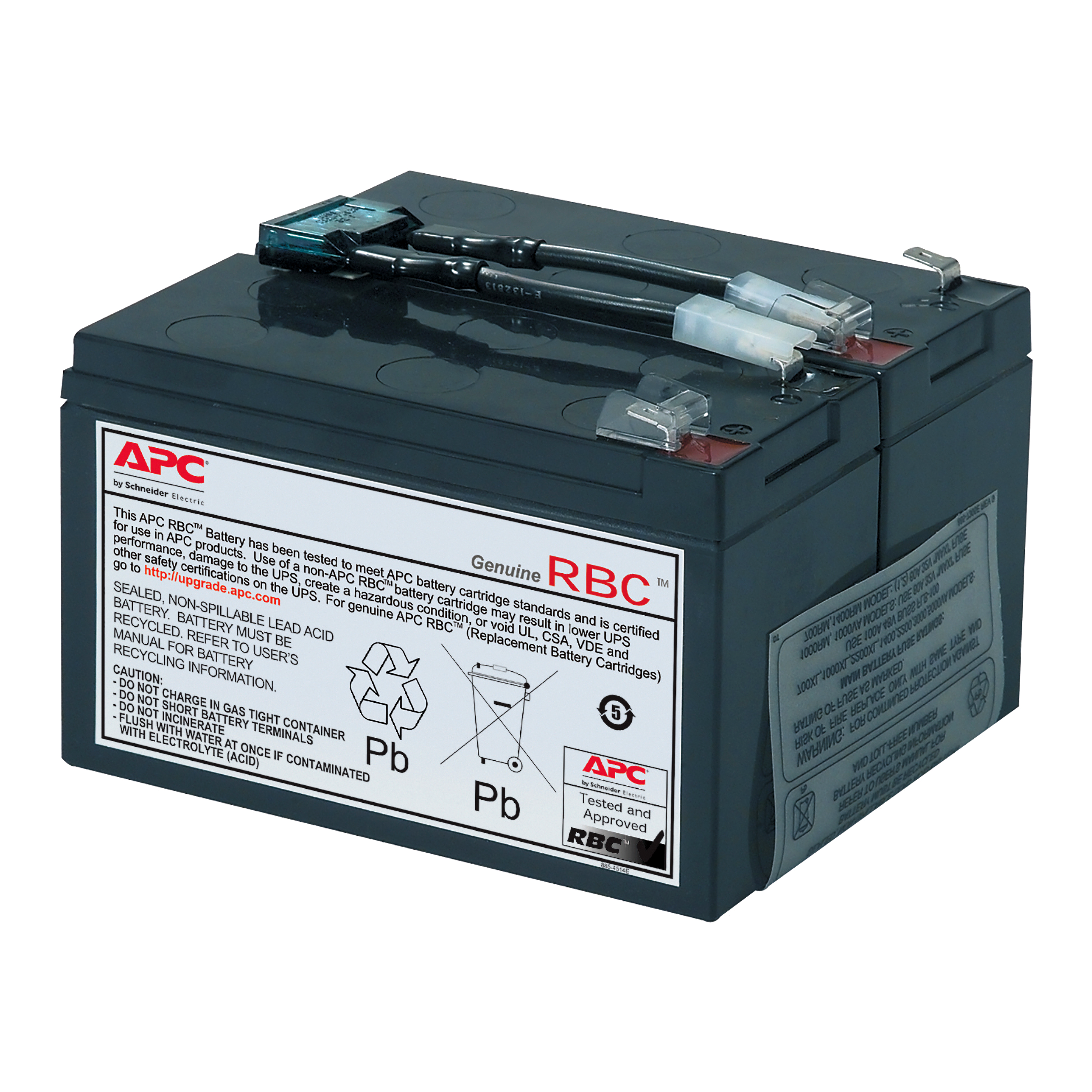 SCHNEIDER ELECTRIC - Cartuccia batteria di ricambio APC n. 9 con 2 anni di garanzia