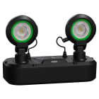 SCHNEIDER ELECTRIC - Exiway Smartduo, IP65, Autoalimentato Diagnosi Centralizzata (DiCube), 2400lm SE, 1h, Apparecchio di illuminazione di sicurezza