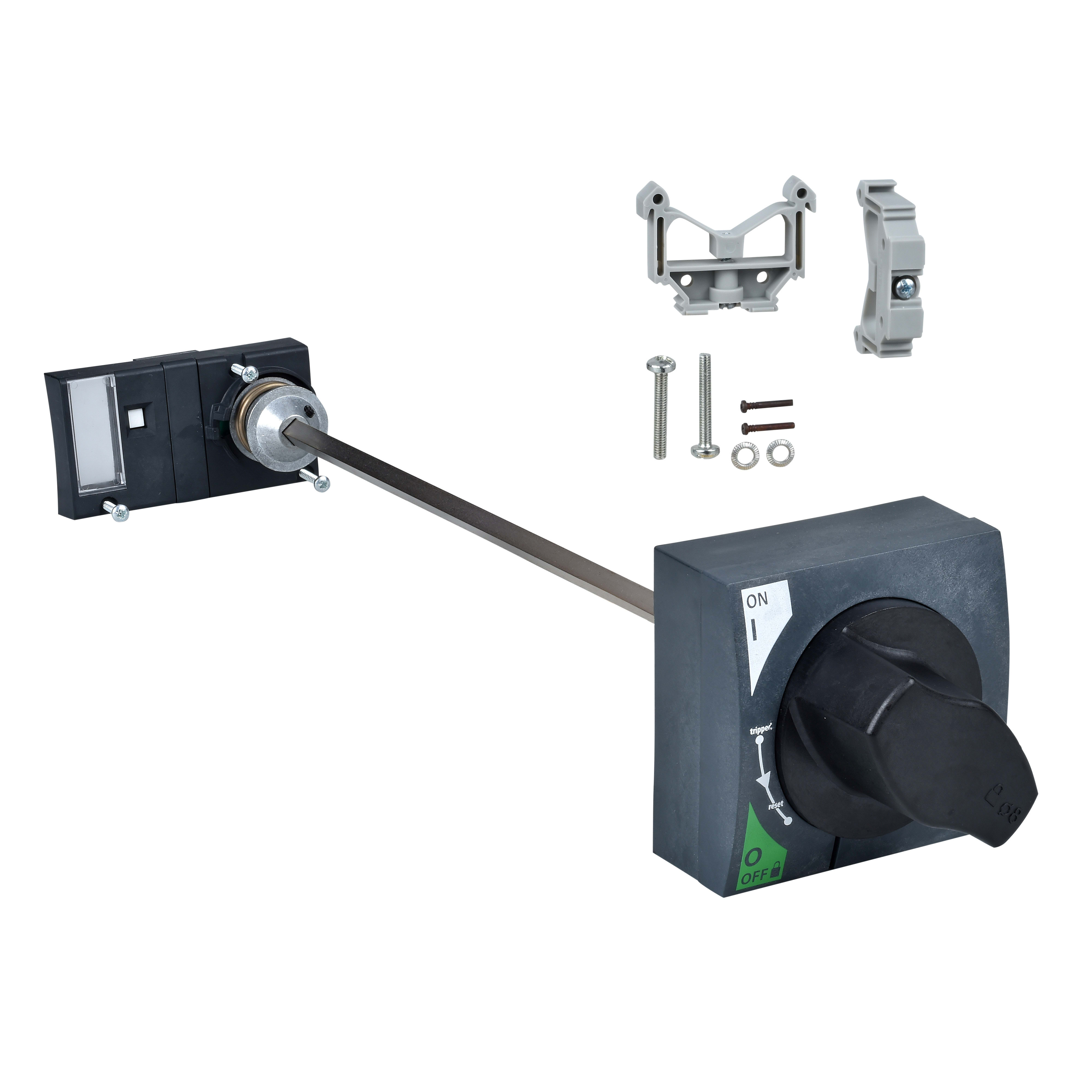 SCHNEIDER ELECTRIC - Manovra rotativa rinviata standard nera per NG125