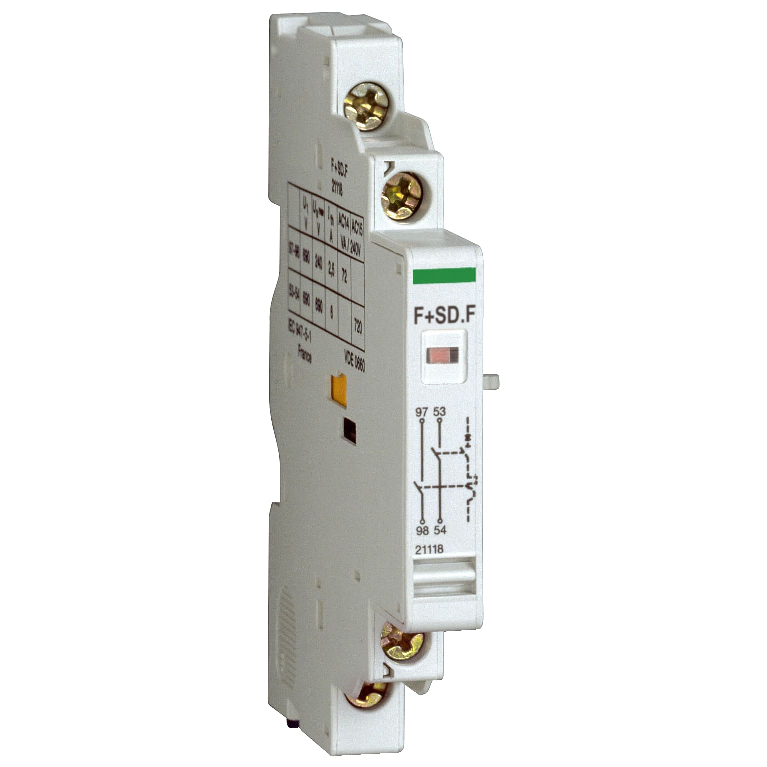 SCHNEIDER ELECTRIC - Contatti ausiliario F+SD.F per P25M