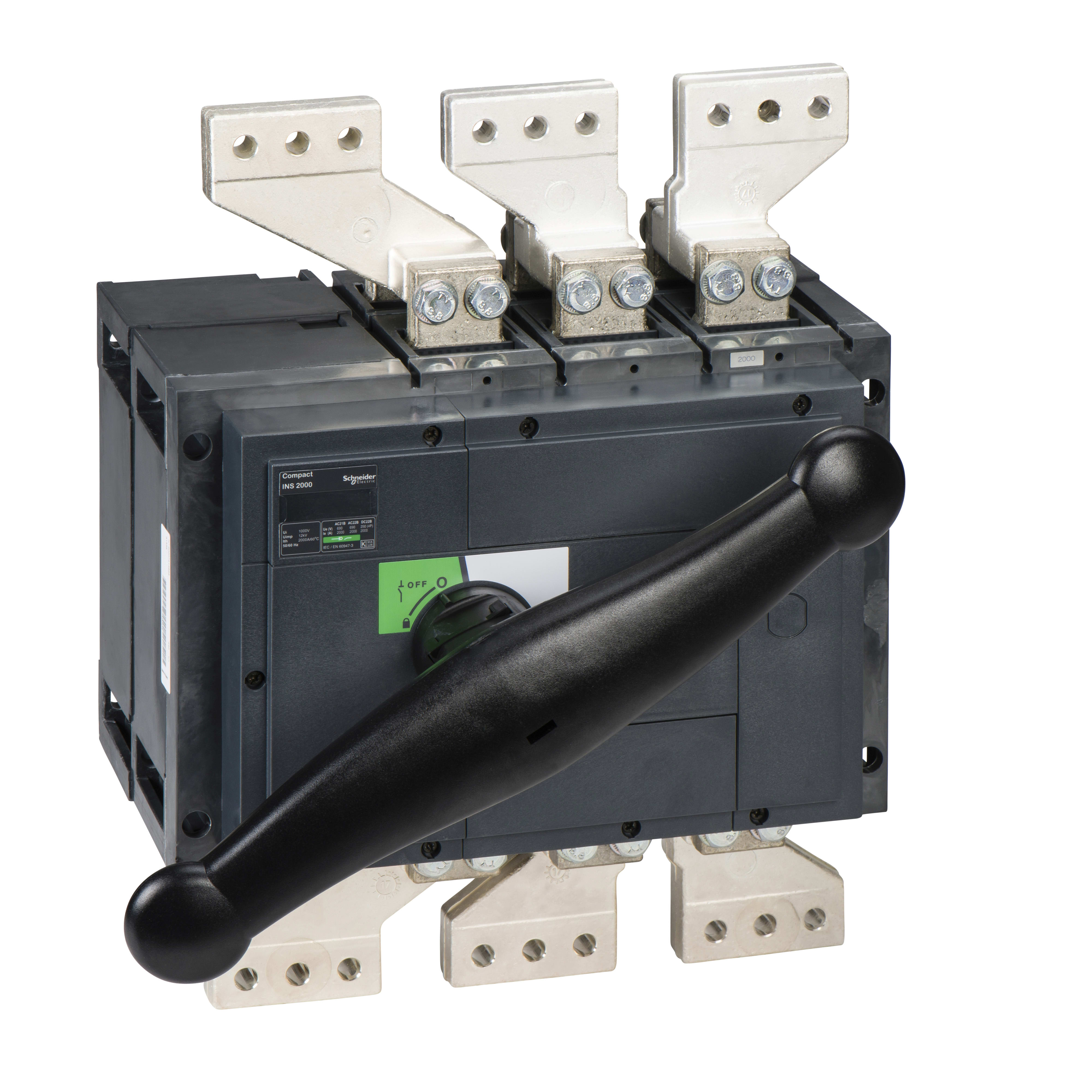 SCHNEIDER ELECTRIC - Interruttore / sezionatore Compact INS2000 - 2000 A - 3 poli