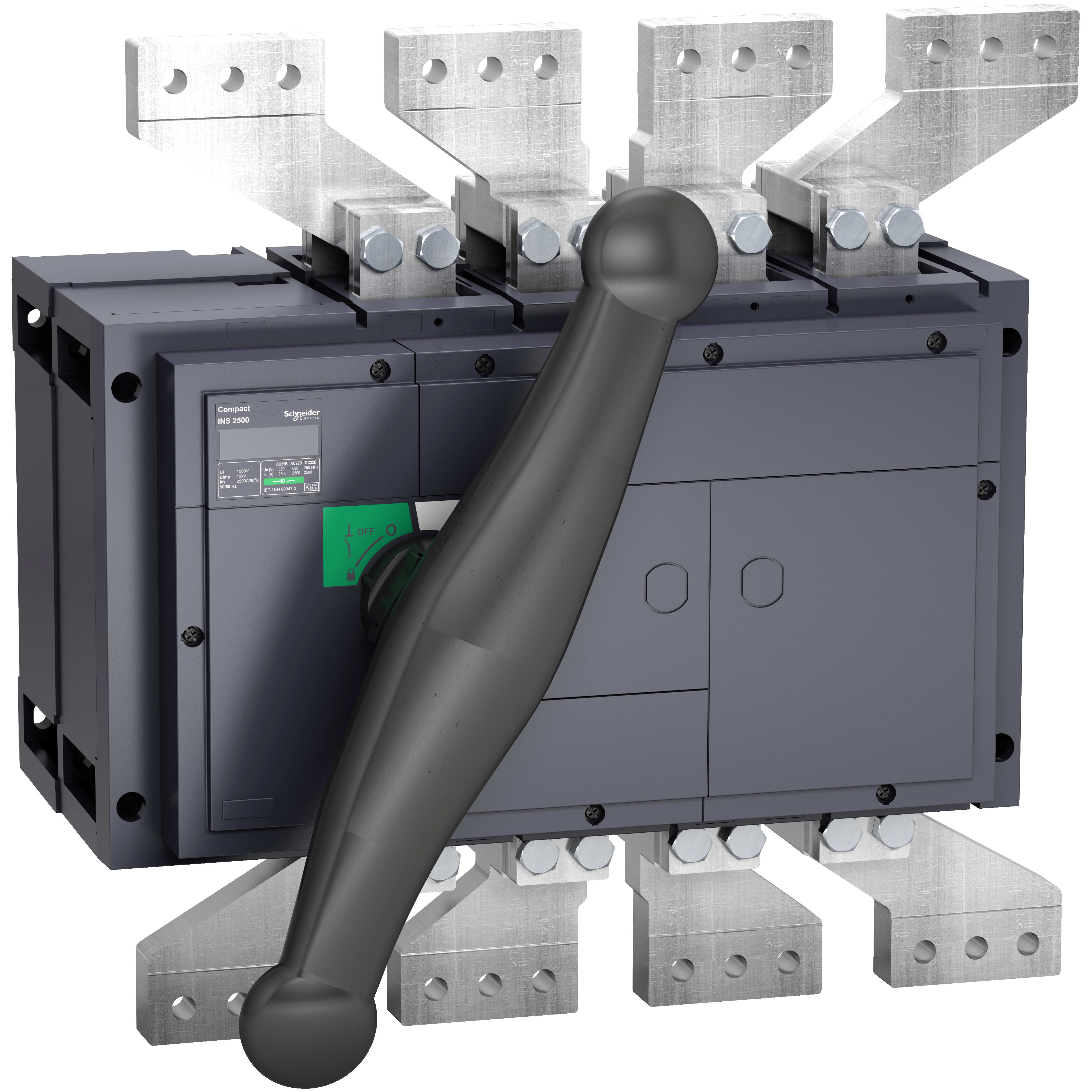 SCHNEIDER ELECTRIC - Interruttore / sezionatore Compact INS2500 - 2500 A - 4 poli