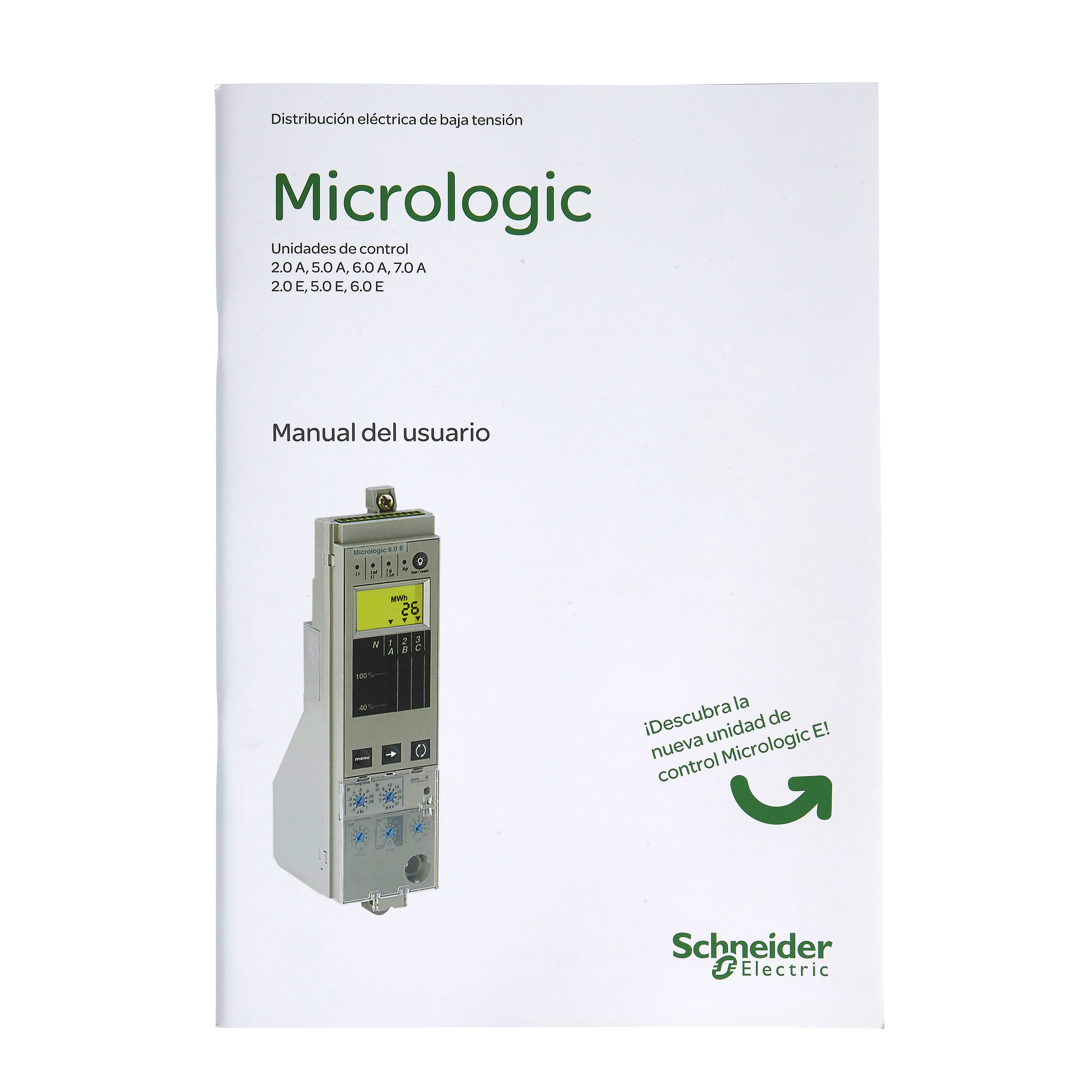 SCHNEIDER ELECTRIC - sganciatore MicroLogic 5.0E, ComPacT da NS630b a NS1600 estraibile comando motorizzato, protezioni selettive
