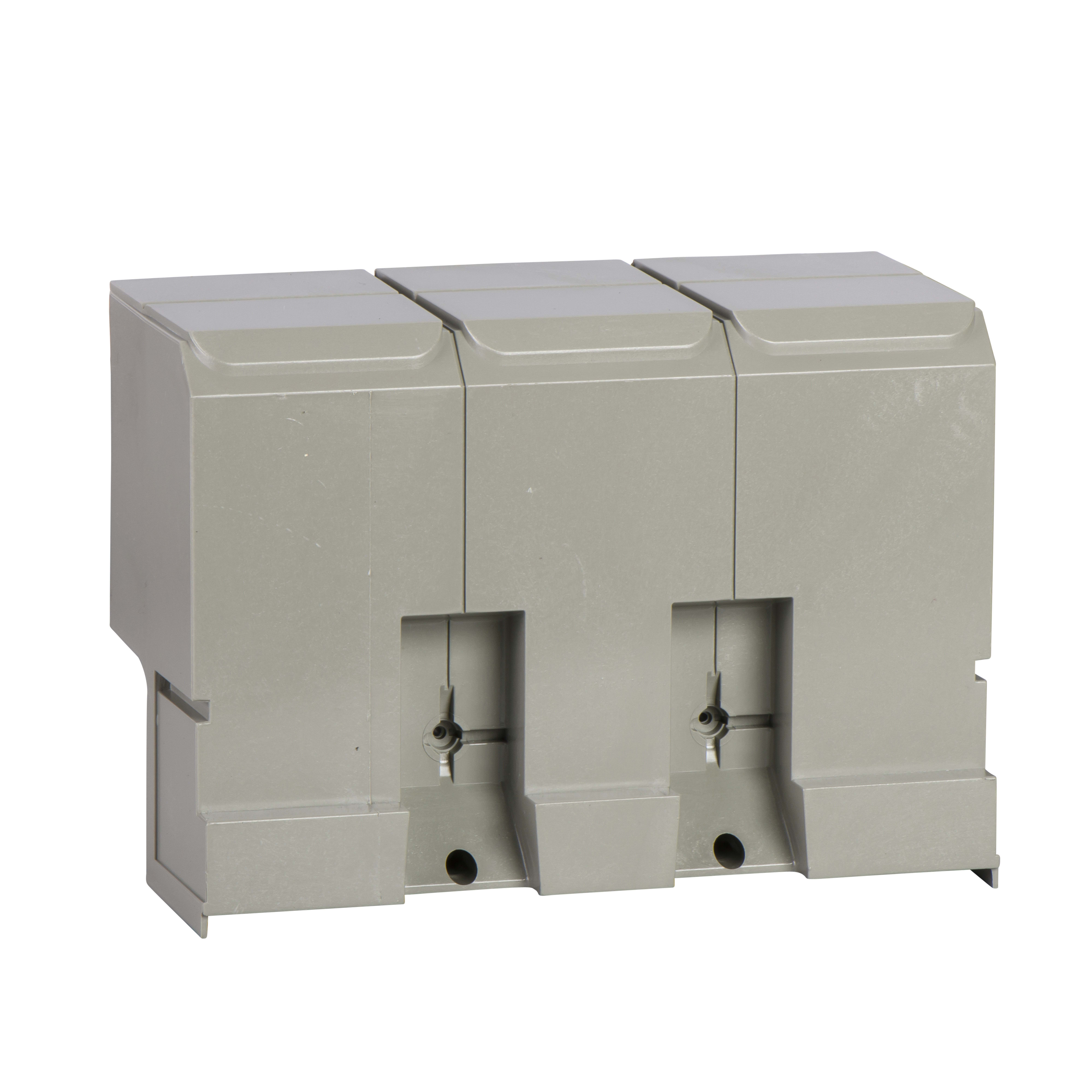 SCHNEIDER ELECTRIC - Copriterminali lungo - 4 poli - Per INS/INV630b..1600, NS630b..1600