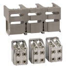 SCHNEIDER ELECTRIC - 3 connettori - Per 4 x 240 mm² - Cavi nudi e 1 copriconnettore