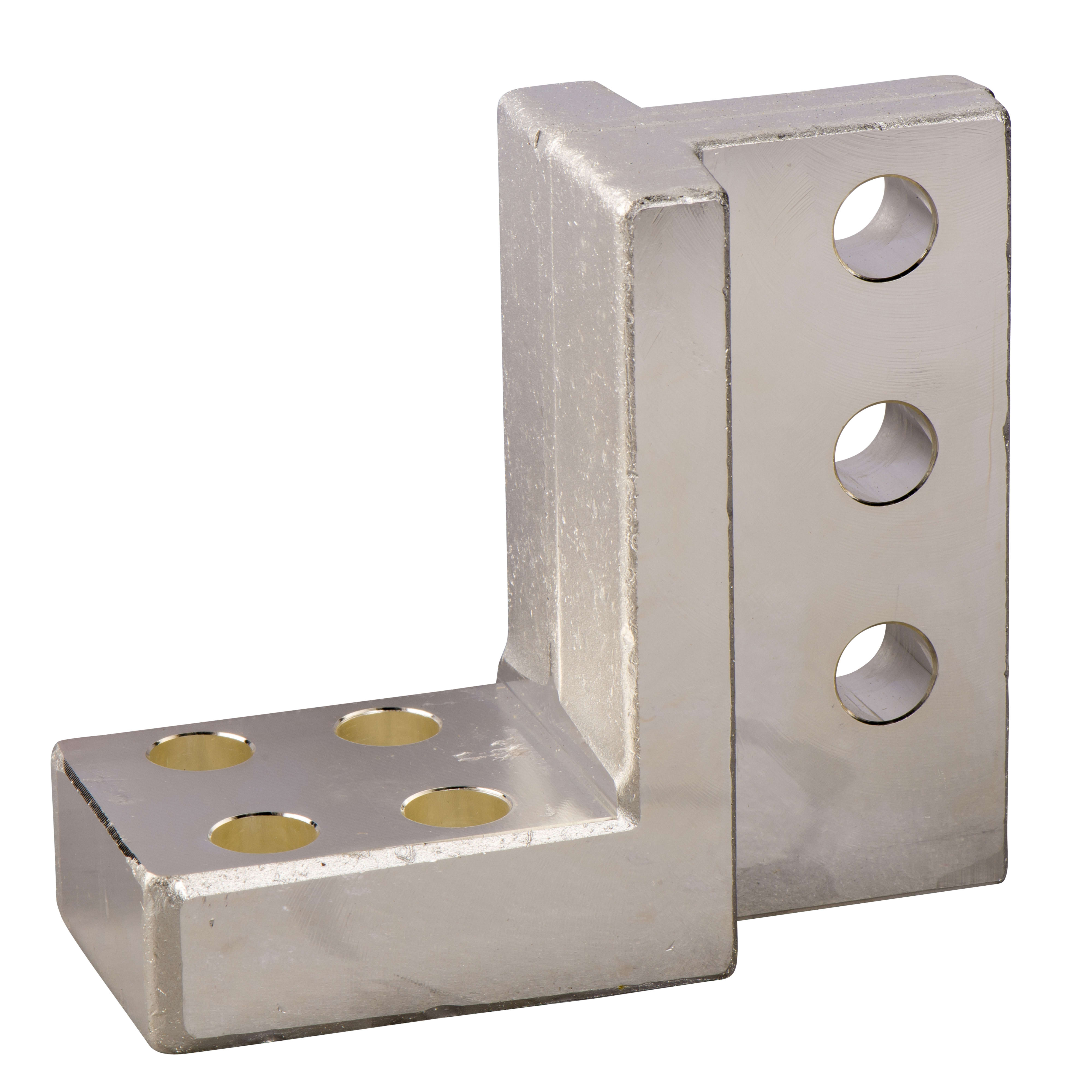 SCHNEIDER ELECTRIC - 4 adattatori di conn. verticali - 4 poli - Per Masterpact NT / NS630b..1600