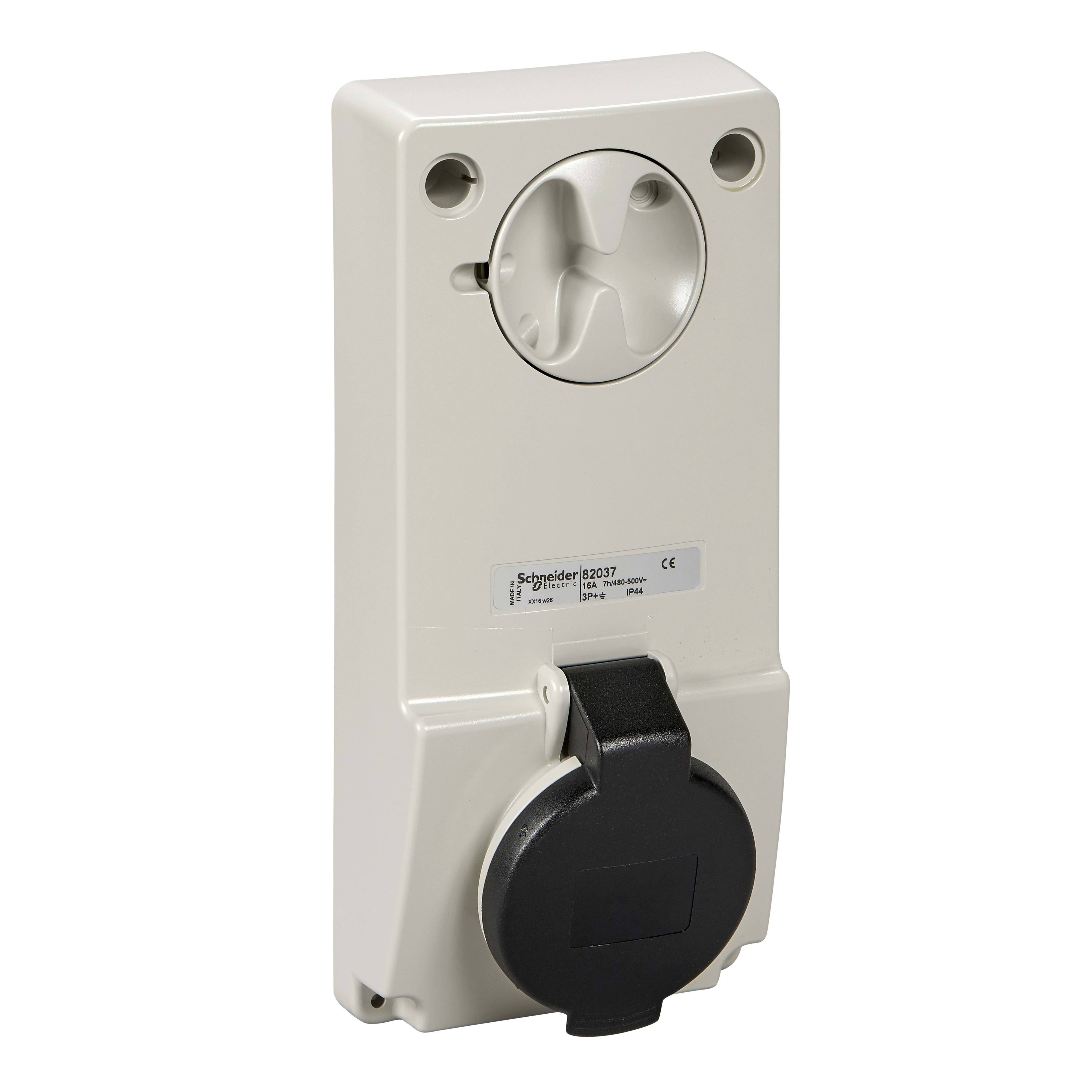 SCHNEIDER ELECTRIC - Presa da incasso interbloccata Unika IP44 16A 500V 3P+N+T