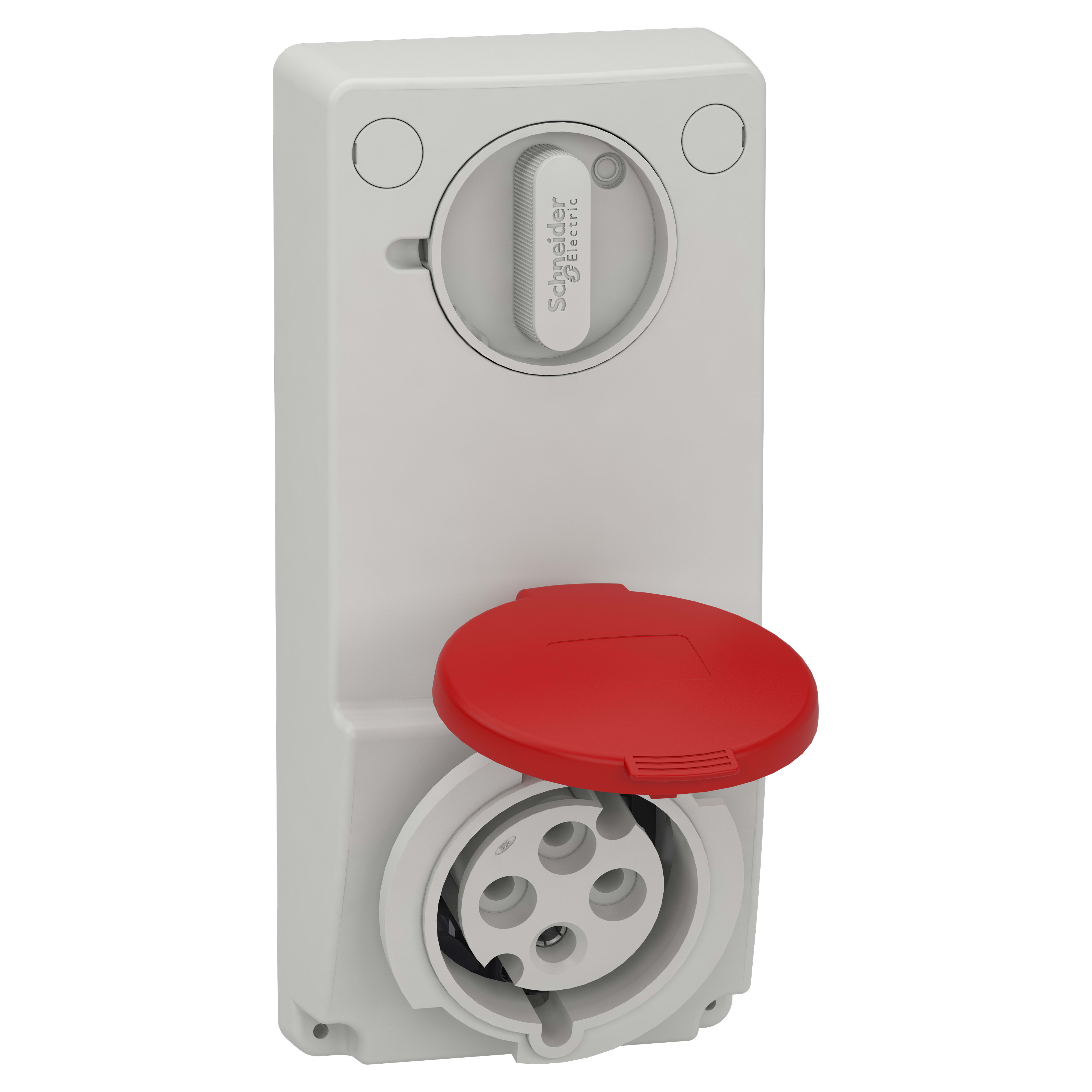 SCHNEIDER ELECTRIC - Presa da incasso interbloccata Unika IP44 32A 380V 3P+T