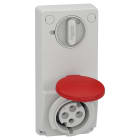 SCHNEIDER ELECTRIC - Presa da incasso interbloccata Unika IP44 32A 380V 3P+T