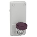 SCHNEIDER ELECTRIC - Presa da incasso Unika IP65 16A 2P con trasformatore 230/24V