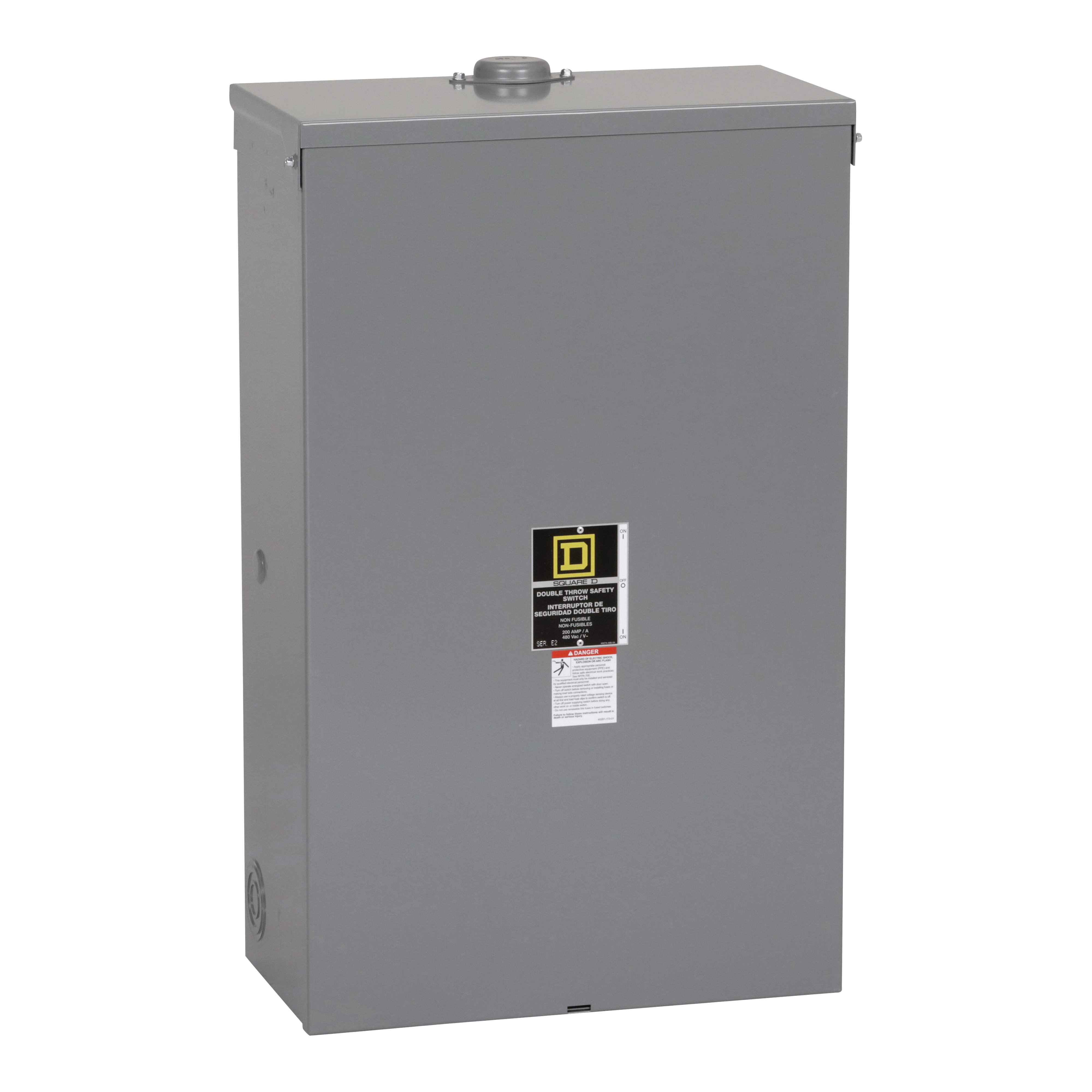 SCHNEIDER ELECTRIC - Interruttore senza fusibile DT 600 V 200 A 3P NEMA 3R