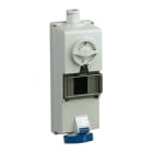 SCHNEIDER ELECTRIC - Presa da parete interbloccata /vano DIN Isoblock IP65 16A 220V 2P+T