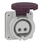 SCHNEIDER ELECTRIC - Presa fissa BTS da incasso IP44 16A 24V 50Hz 2P