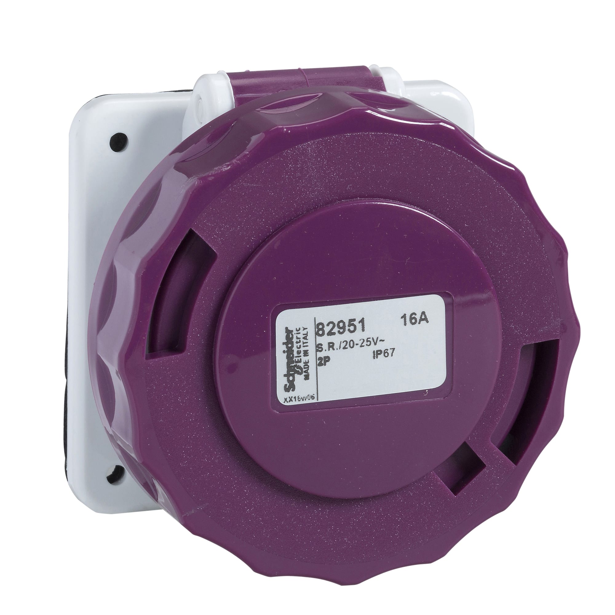 SCHNEIDER ELECTRIC - Presa fissa BTS da incasso IP67 32A 24V 50Hz 2P