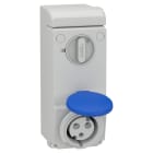 SCHNEIDER ELECTRIC - Presa da parete interbloccata Unika IP44 32A 220V 2P+T