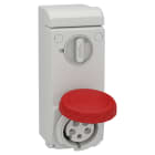 SCHNEIDER ELECTRIC - Presa da parete interbloccata Unika IP65 32A 380V 3P+N+T