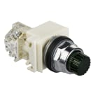 SCHNEIDER ELECTRIC - Pulsante luminoso verde Ø30 - sporgente con ritorno - 24V - 1 NC/NO