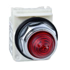 SCHNEIDER ELECTRIC - Lampada spia Ø30 - rossa - metallo - led alta luminosità attacco BA 9S - 24V AC/DC