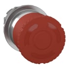SCHNEIDER ELECTRIC - Testa emergenza non luminoso,Harmony 9001K, KR18, metallo,fungo da 43,5 mm,foro 30,5 mm, ad aggancio con contatto a scatto, rotazione per sblocco