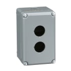 SCHNEIDER ELECTRIC - Pulsantiera neutra - 9001K - alluminio - 2 fori Ø30