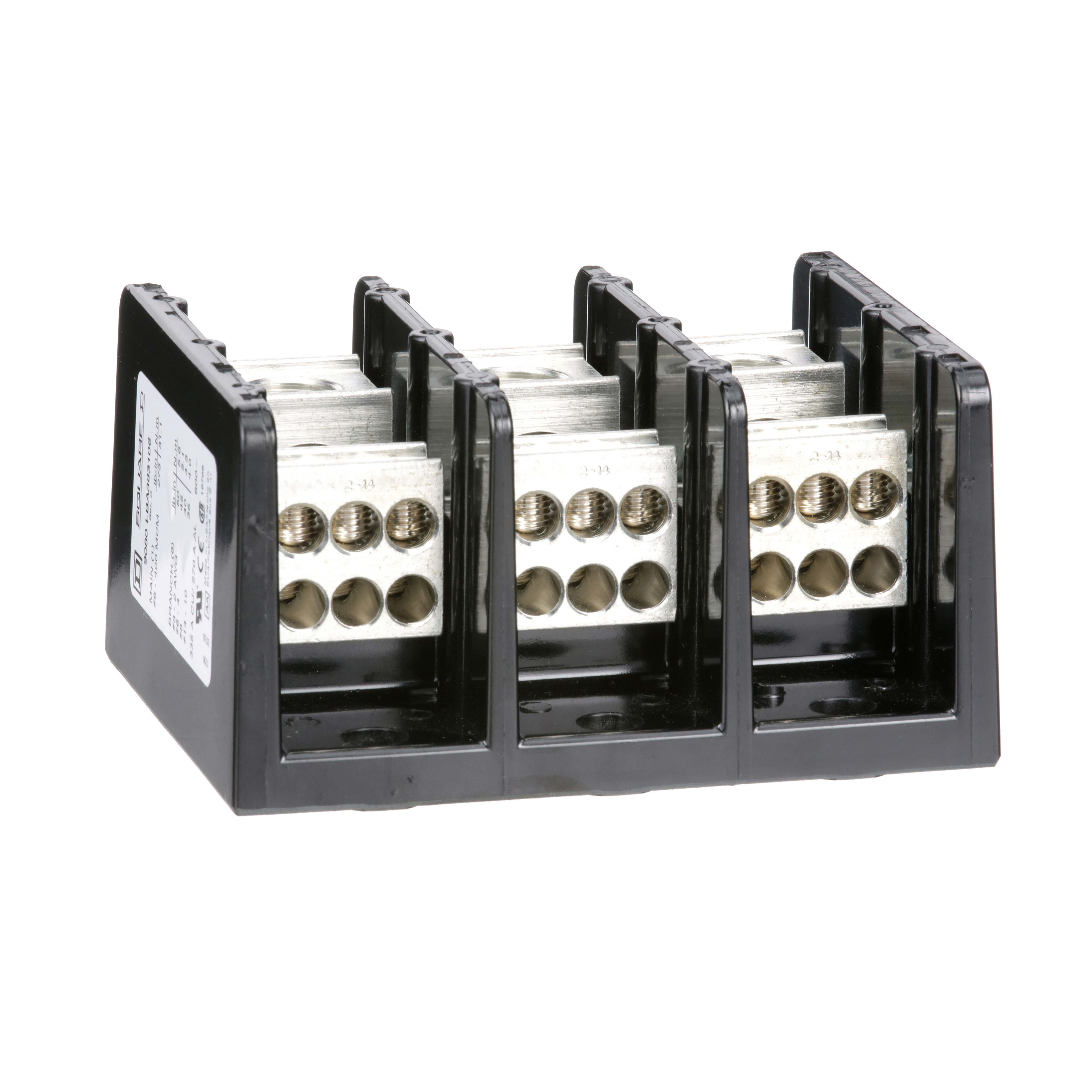 SCHNEIDER ELECTRIC - Blocco di distribuzione alimentazione 600 V 335 A