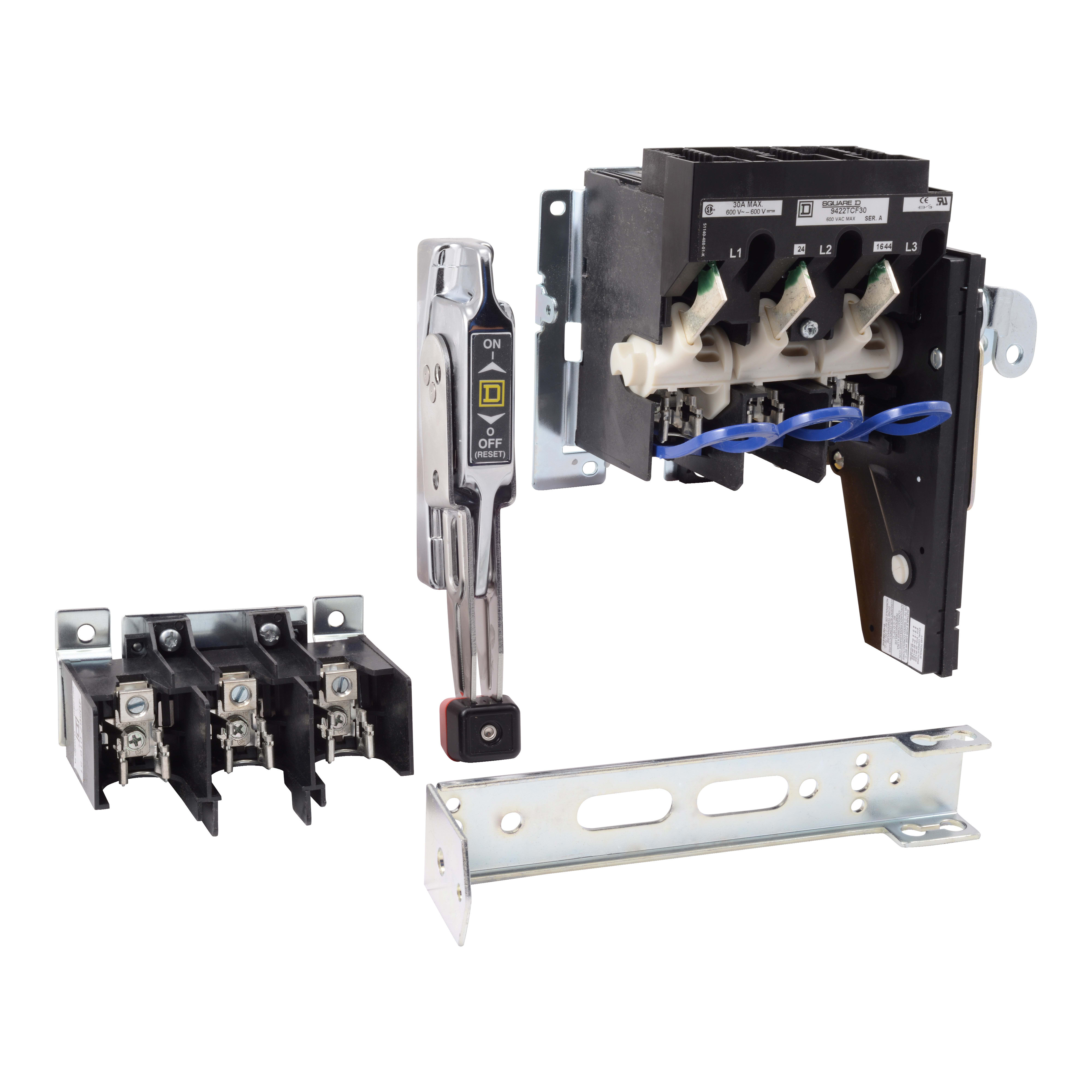 SCHNEIDER ELECTRIC - Interruttore A2 manovra + meccanismo fusibile 60 A 600 Vca