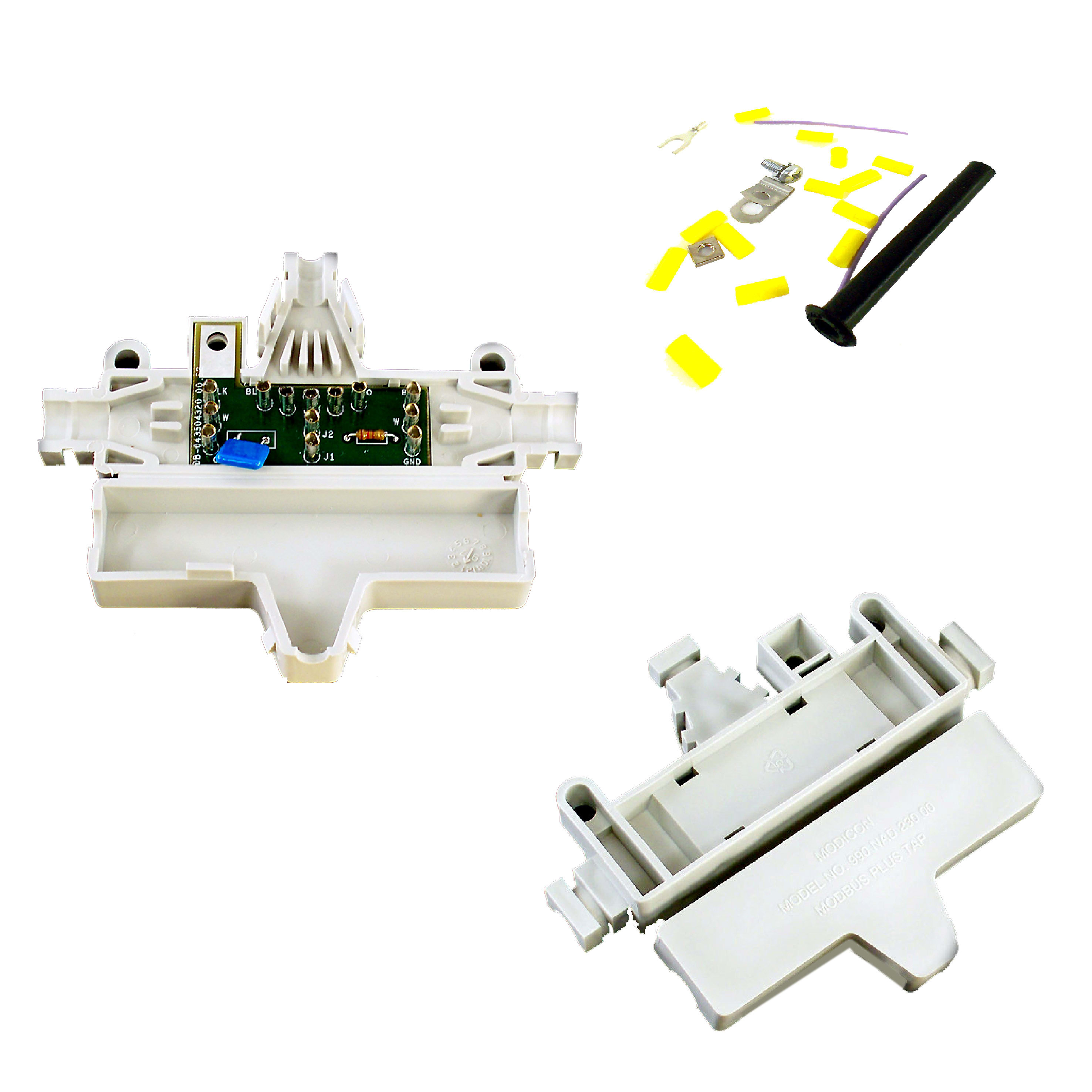 SCHNEIDER ELECTRIC - Scatola di giunzione IP20 Modbus Plus con terminazione linea - Rete Modbus Plus