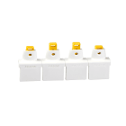 SCHNEIDER ELECTRIC - N° 20 pz coprivite 4P per iC60/iID/iSW-NA