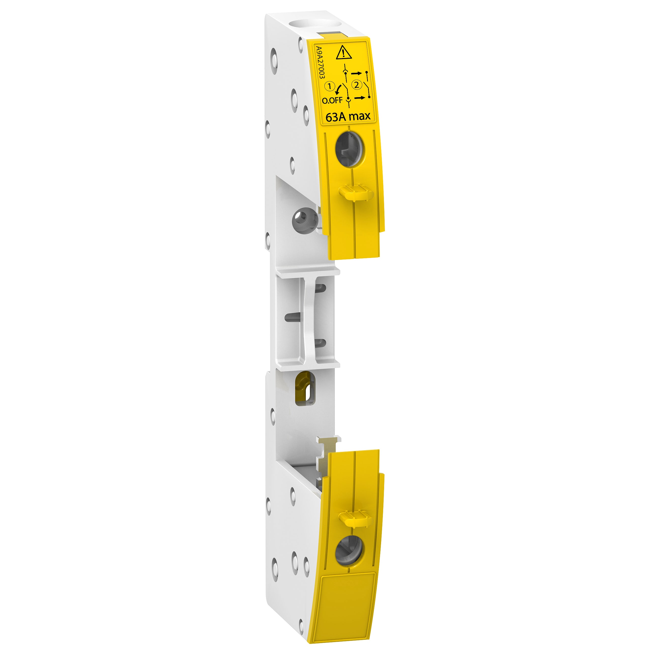 SCHNEIDER ELECTRIC - Piastra estraibile 1P per iC60/iID/iSW-NA