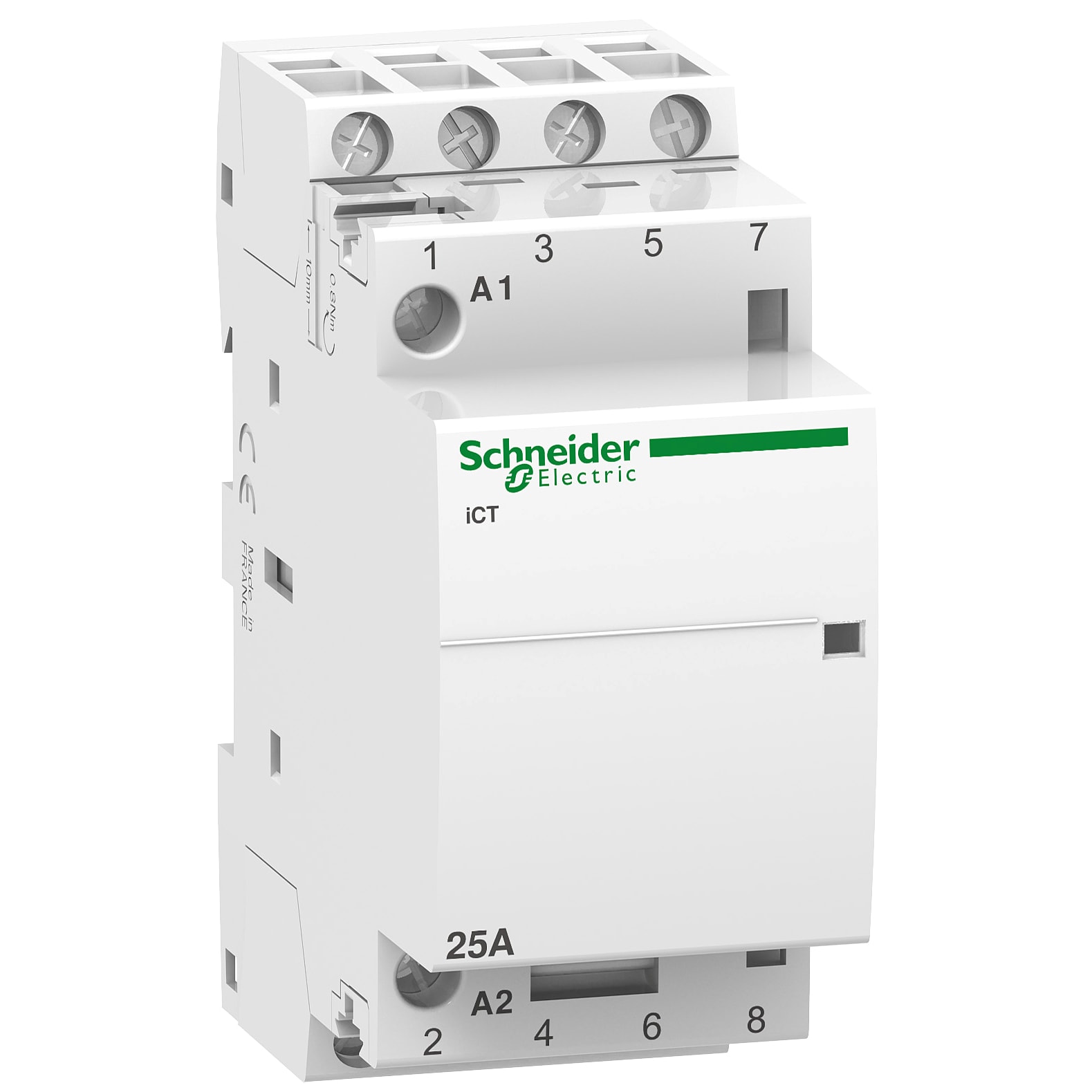 SCHNEIDER ELECTRIC - Contattore iCT 4NA 25A comando 24Vca