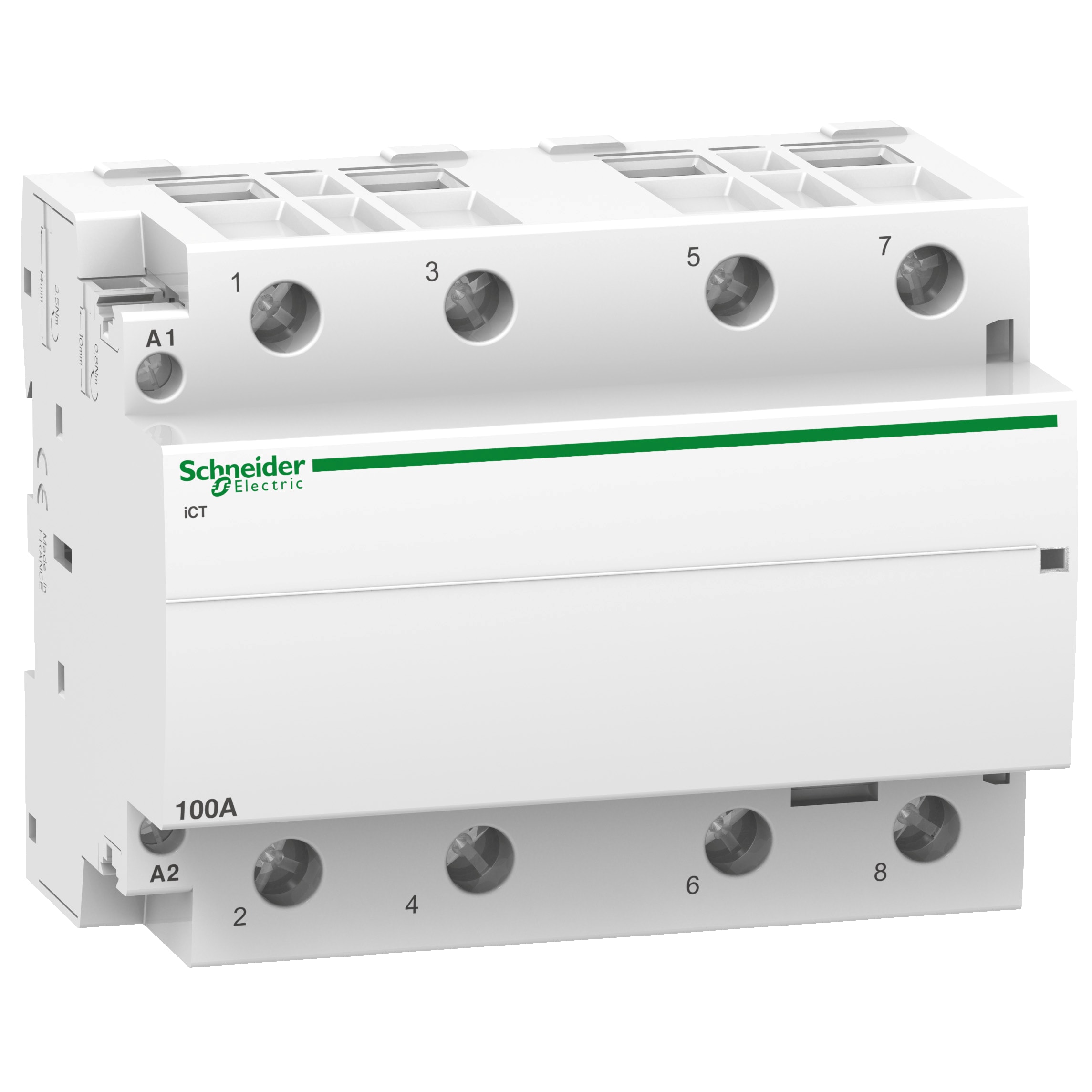 SCHNEIDER ELECTRIC - Contattore iCT 4NA 100A comando 230÷240Vca
